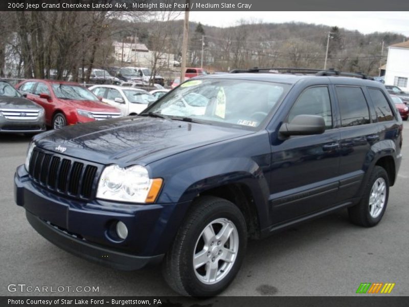 Midnight Blue Pearl / Medium Slate Gray 2006 Jeep Grand Cherokee Laredo 4x4