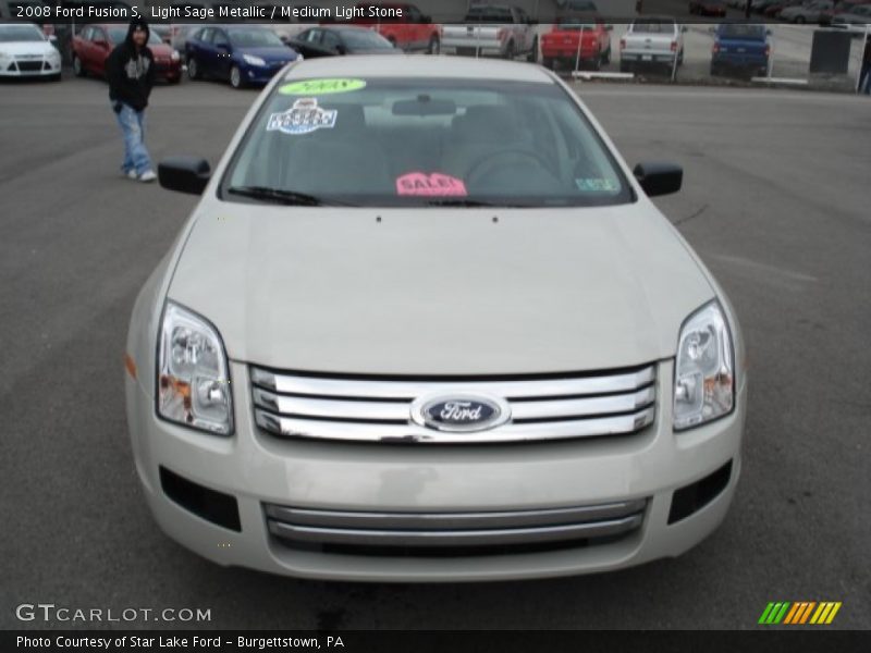 Light Sage Metallic / Medium Light Stone 2008 Ford Fusion S
