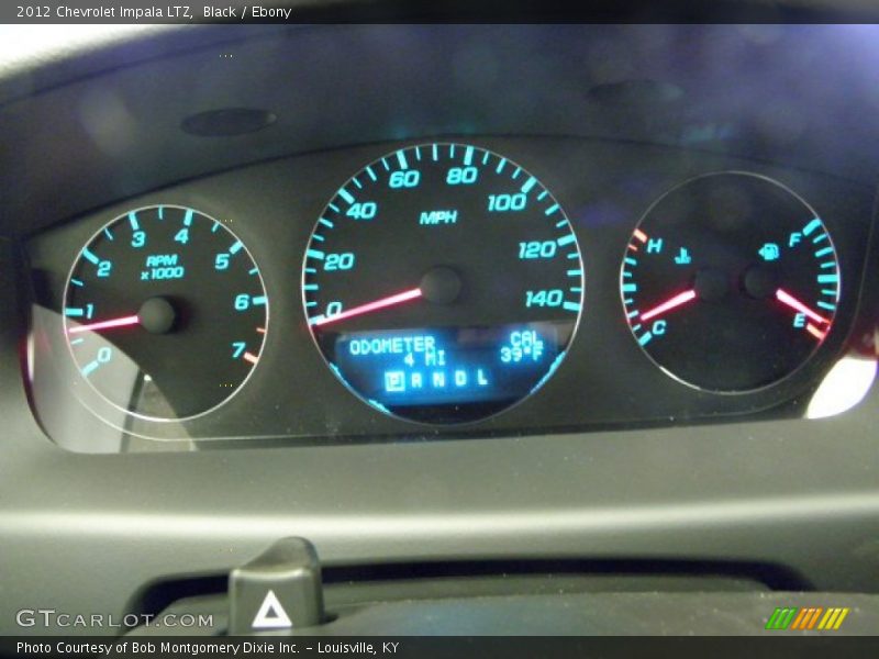 Black / Ebony 2012 Chevrolet Impala LTZ