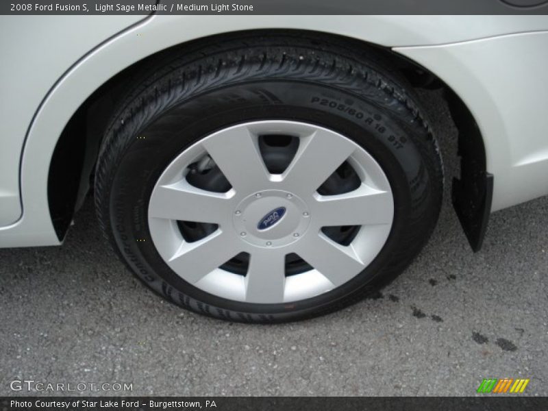 Light Sage Metallic / Medium Light Stone 2008 Ford Fusion S