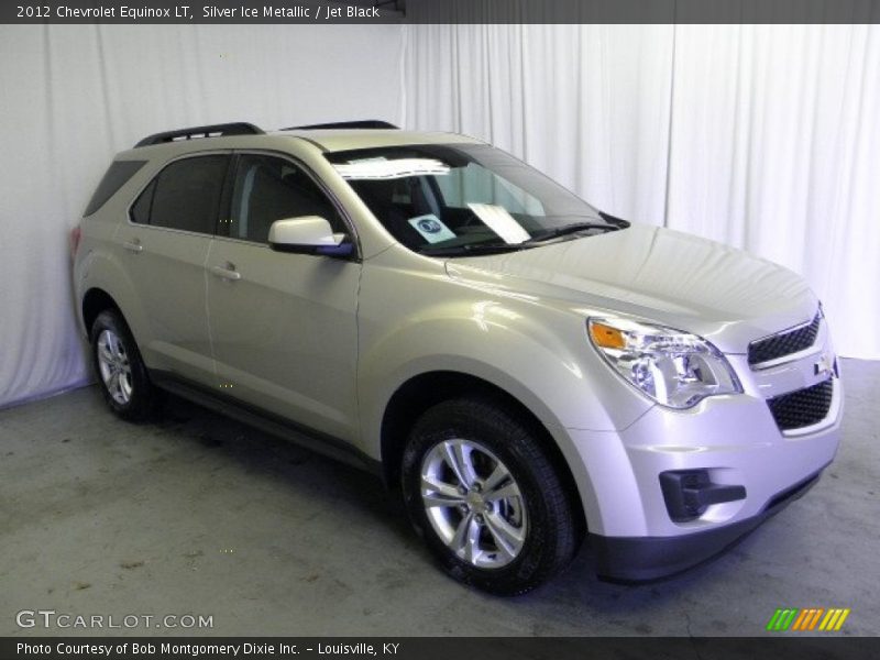Silver Ice Metallic / Jet Black 2012 Chevrolet Equinox LT