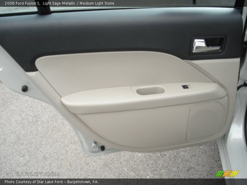 Light Sage Metallic / Medium Light Stone 2008 Ford Fusion S