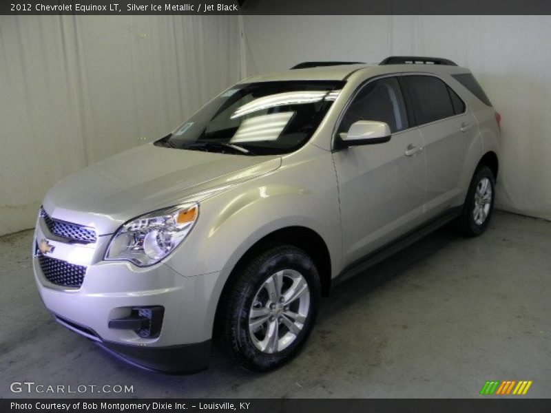Silver Ice Metallic / Jet Black 2012 Chevrolet Equinox LT