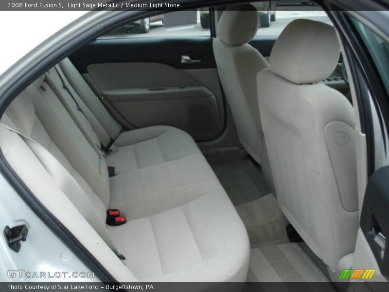 Light Sage Metallic / Medium Light Stone 2008 Ford Fusion S