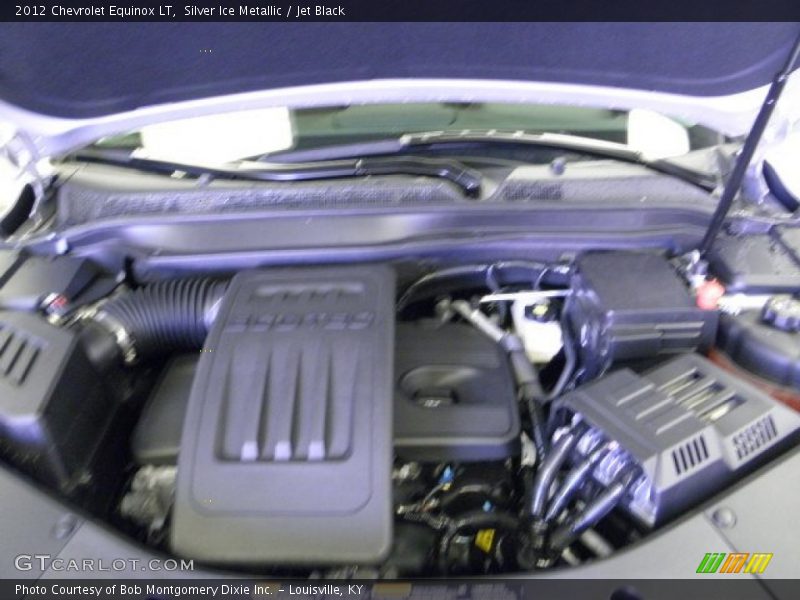 Silver Ice Metallic / Jet Black 2012 Chevrolet Equinox LT