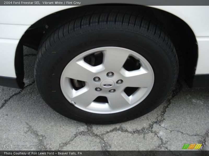 Vibrant White / Flint Grey 2004 Ford Freestar SES