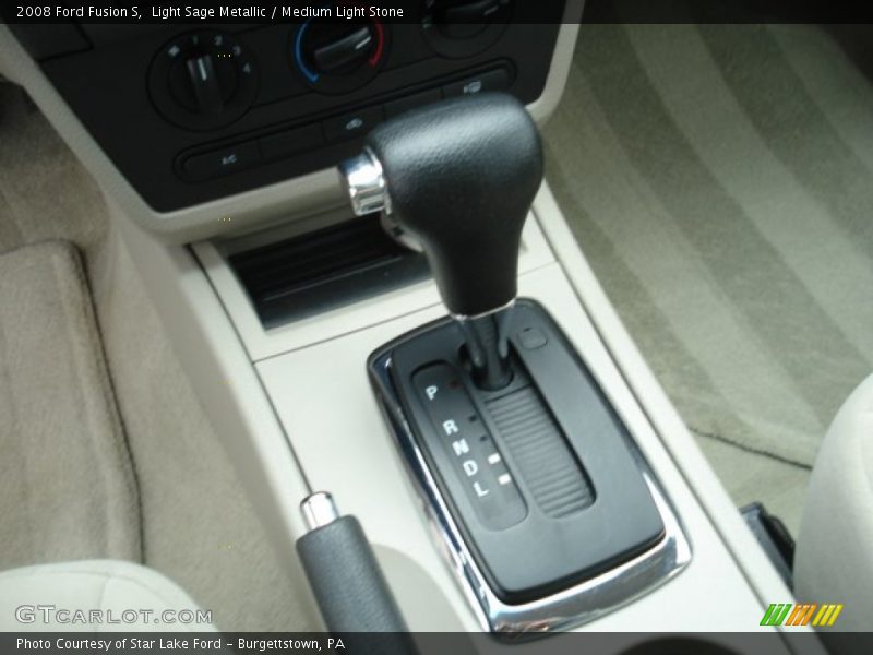 Light Sage Metallic / Medium Light Stone 2008 Ford Fusion S
