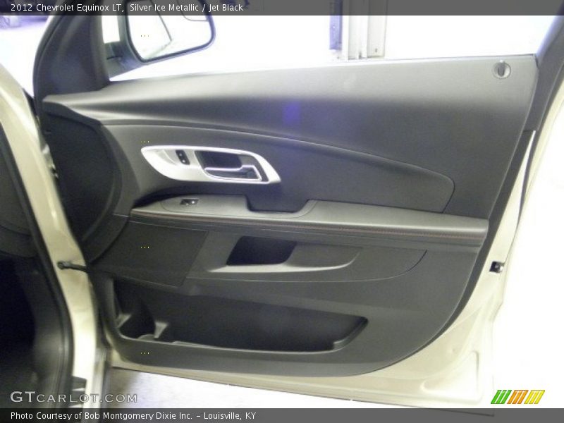 Silver Ice Metallic / Jet Black 2012 Chevrolet Equinox LT