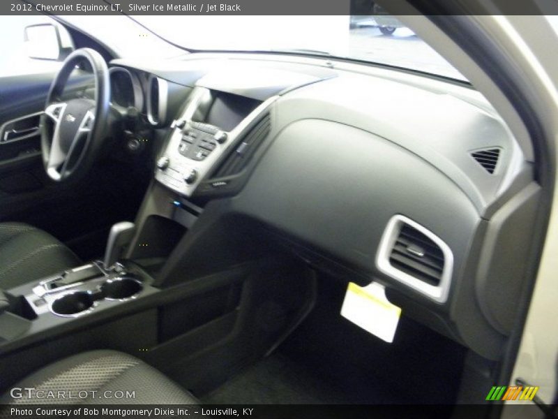 Silver Ice Metallic / Jet Black 2012 Chevrolet Equinox LT