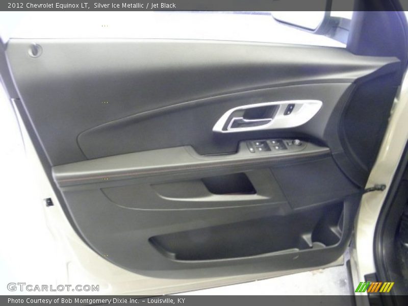 Silver Ice Metallic / Jet Black 2012 Chevrolet Equinox LT