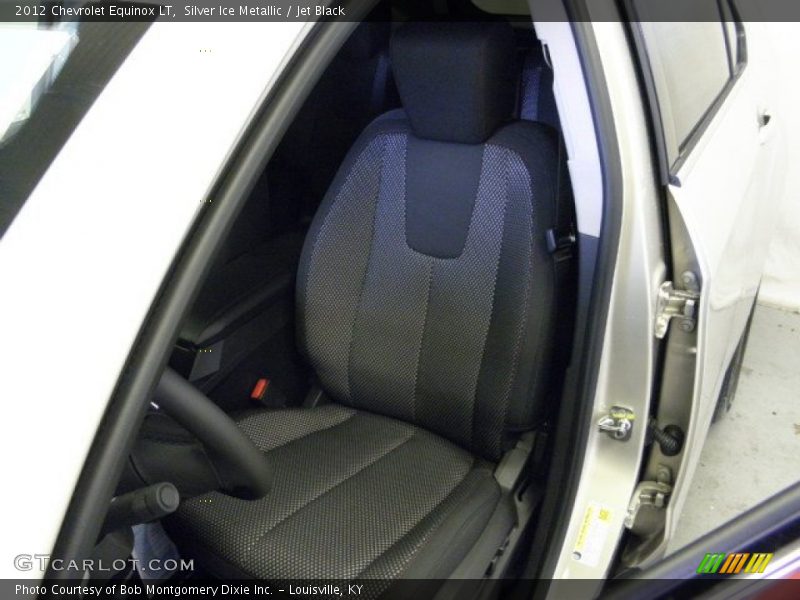 Silver Ice Metallic / Jet Black 2012 Chevrolet Equinox LT