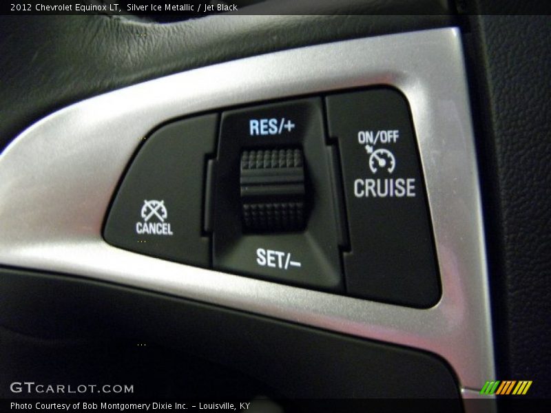 Silver Ice Metallic / Jet Black 2012 Chevrolet Equinox LT