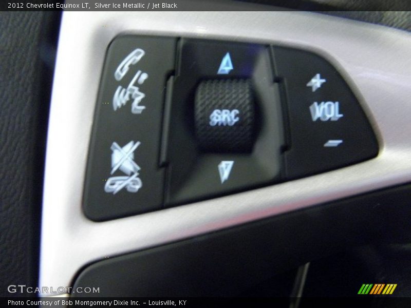 Silver Ice Metallic / Jet Black 2012 Chevrolet Equinox LT