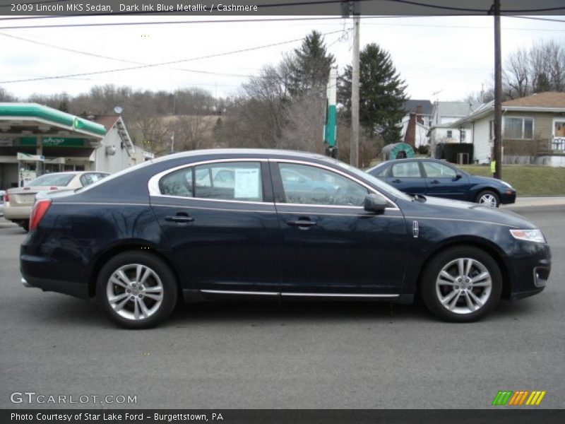 Dark Ink Blue Metallic / Cashmere 2009 Lincoln MKS Sedan