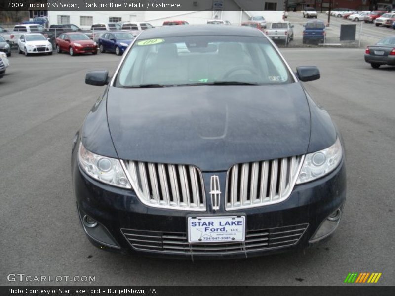 Dark Ink Blue Metallic / Cashmere 2009 Lincoln MKS Sedan