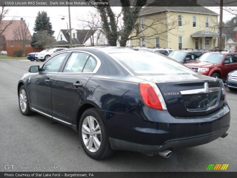 Dark Ink Blue Metallic / Cashmere 2009 Lincoln MKS Sedan