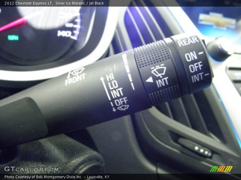 Silver Ice Metallic / Jet Black 2012 Chevrolet Equinox LT