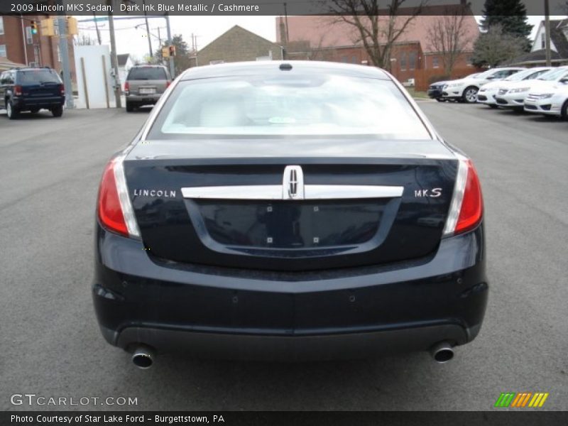 Dark Ink Blue Metallic / Cashmere 2009 Lincoln MKS Sedan