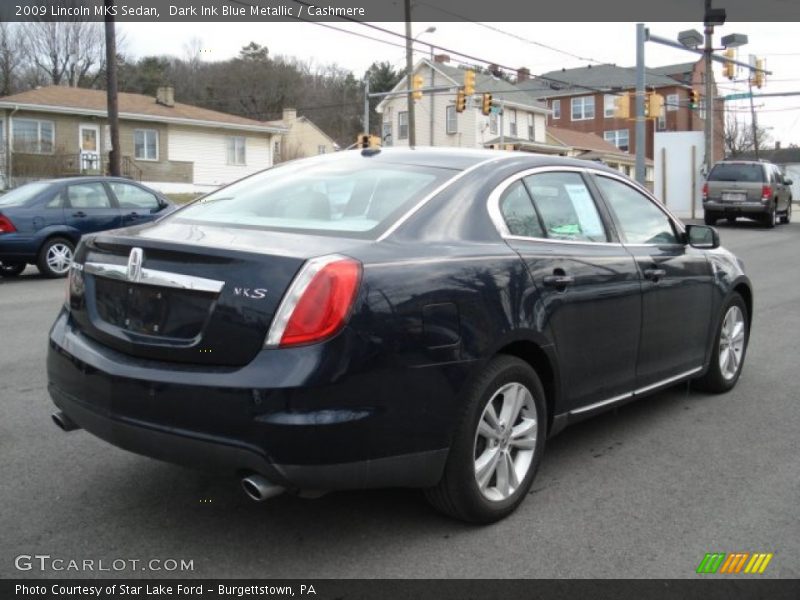 Dark Ink Blue Metallic / Cashmere 2009 Lincoln MKS Sedan