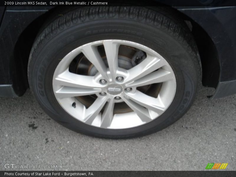 Dark Ink Blue Metallic / Cashmere 2009 Lincoln MKS Sedan