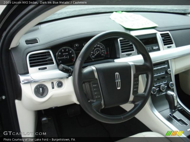 Dark Ink Blue Metallic / Cashmere 2009 Lincoln MKS Sedan