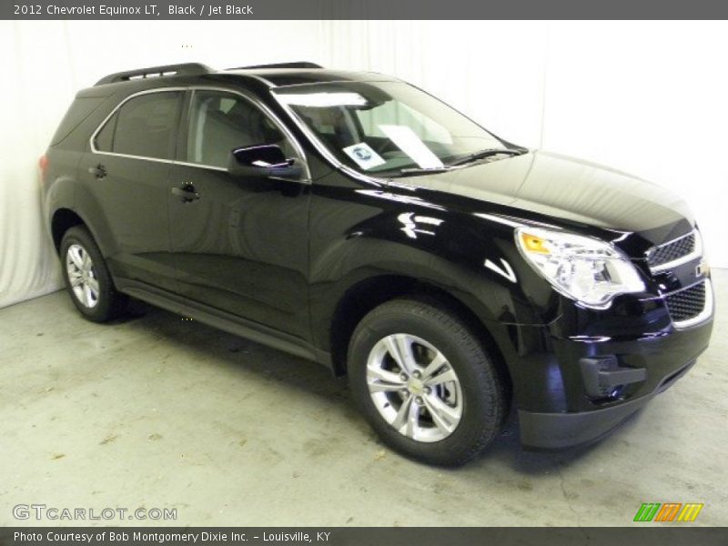 Black / Jet Black 2012 Chevrolet Equinox LT