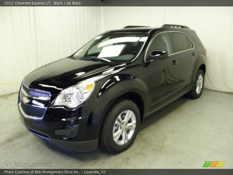 Black / Jet Black 2012 Chevrolet Equinox LT