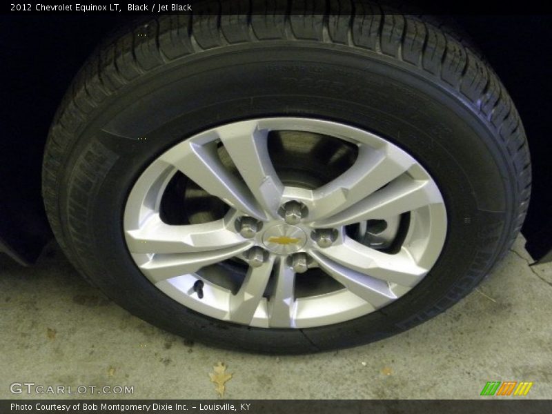 Black / Jet Black 2012 Chevrolet Equinox LT