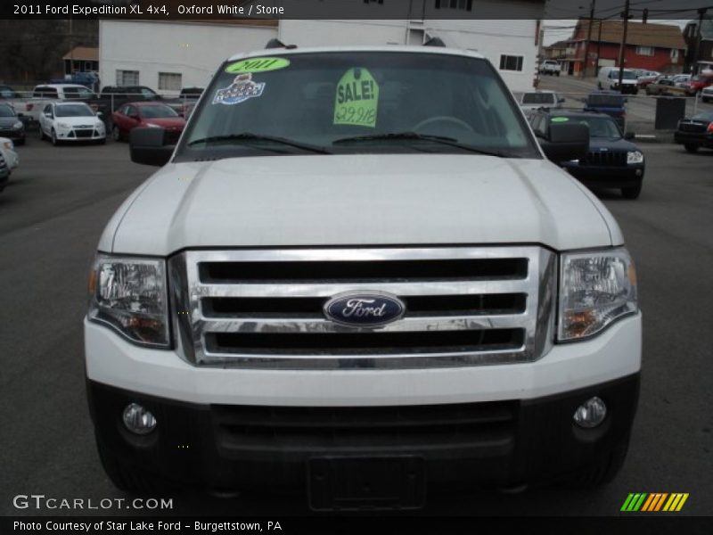 Oxford White / Stone 2011 Ford Expedition XL 4x4