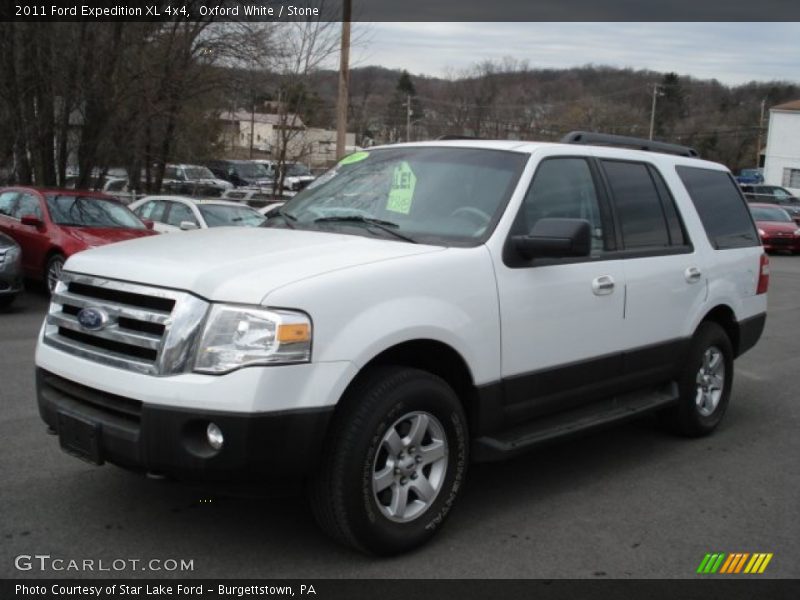 Oxford White / Stone 2011 Ford Expedition XL 4x4