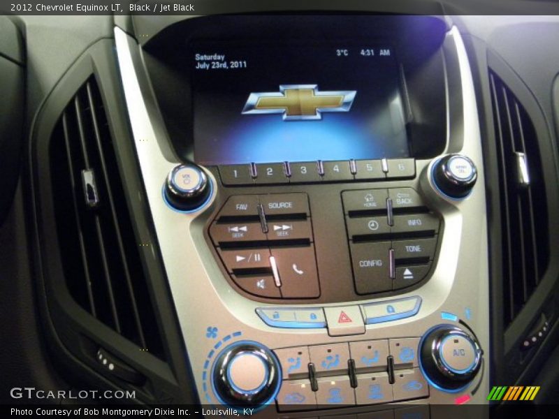 Black / Jet Black 2012 Chevrolet Equinox LT