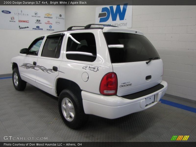 Bright White / Agate Black 2000 Dodge Durango SLT 4x4
