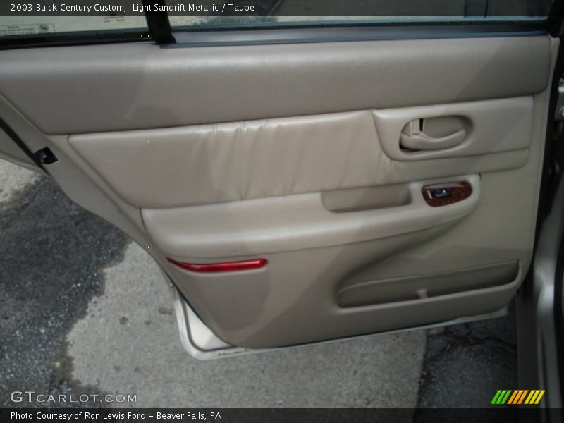 Light Sandrift Metallic / Taupe 2003 Buick Century Custom