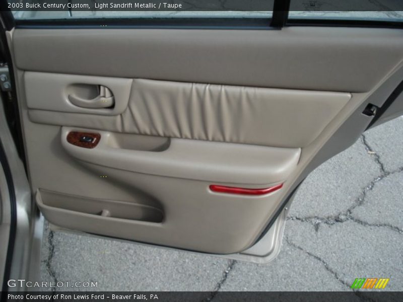 Light Sandrift Metallic / Taupe 2003 Buick Century Custom