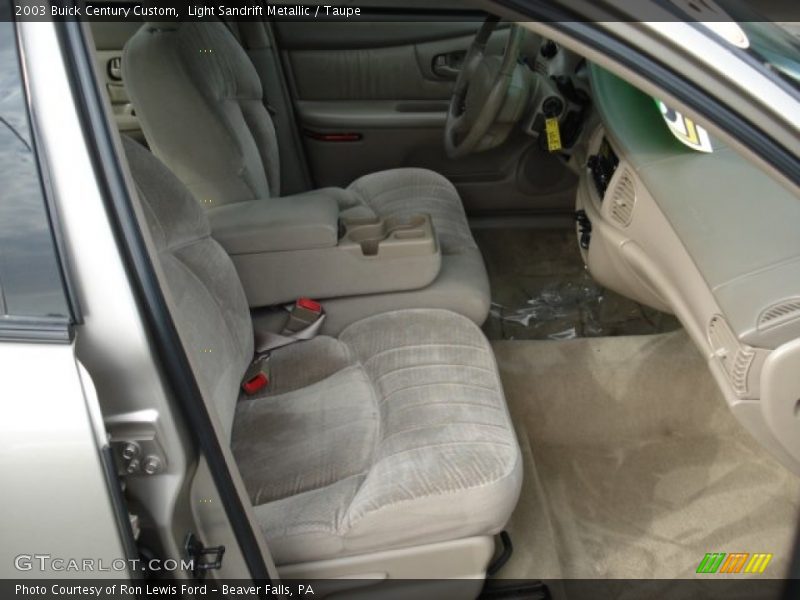 Light Sandrift Metallic / Taupe 2003 Buick Century Custom
