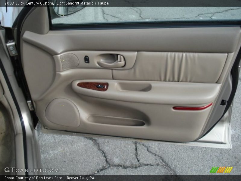 Light Sandrift Metallic / Taupe 2003 Buick Century Custom