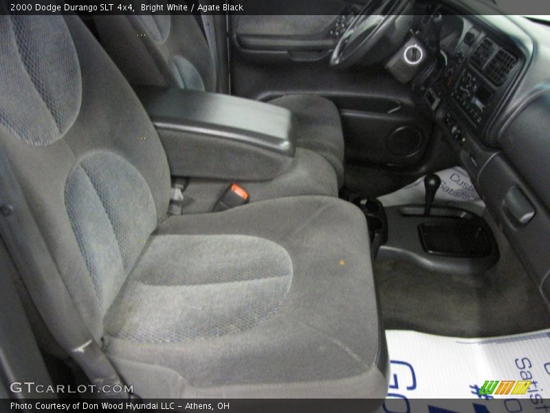 Bright White / Agate Black 2000 Dodge Durango SLT 4x4