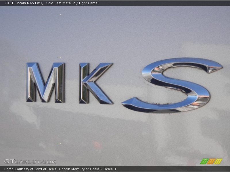 Gold Leaf Metallic / Light Camel 2011 Lincoln MKS FWD