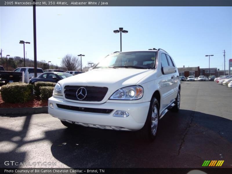 Alabaster White / Java 2005 Mercedes-Benz ML 350 4Matic