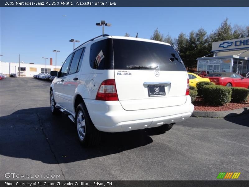 Alabaster White / Java 2005 Mercedes-Benz ML 350 4Matic