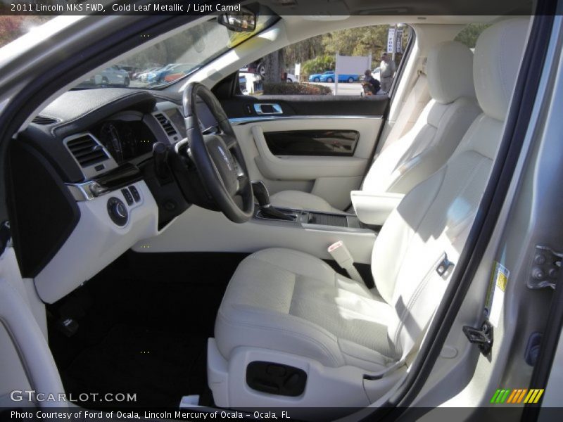 Gold Leaf Metallic / Light Camel 2011 Lincoln MKS FWD