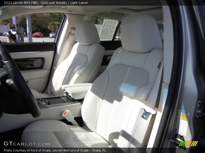Gold Leaf Metallic / Light Camel 2011 Lincoln MKS FWD