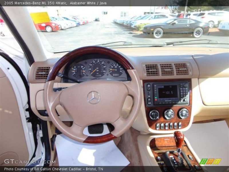 Alabaster White / Java 2005 Mercedes-Benz ML 350 4Matic