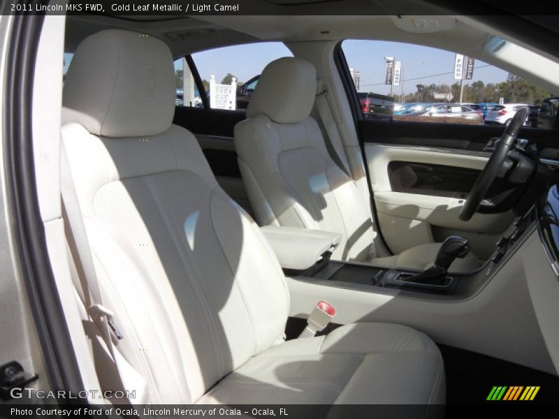 Gold Leaf Metallic / Light Camel 2011 Lincoln MKS FWD