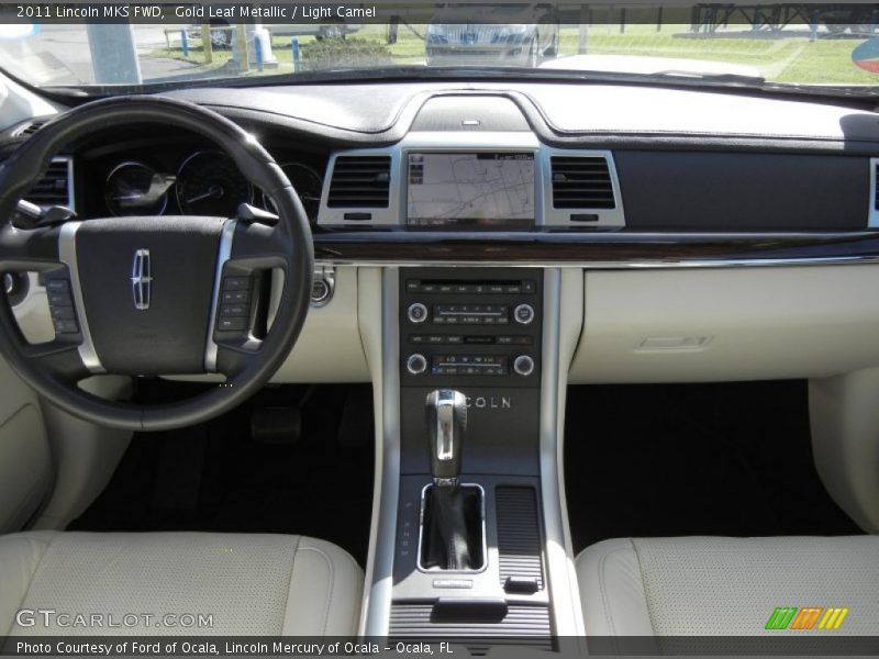 Gold Leaf Metallic / Light Camel 2011 Lincoln MKS FWD
