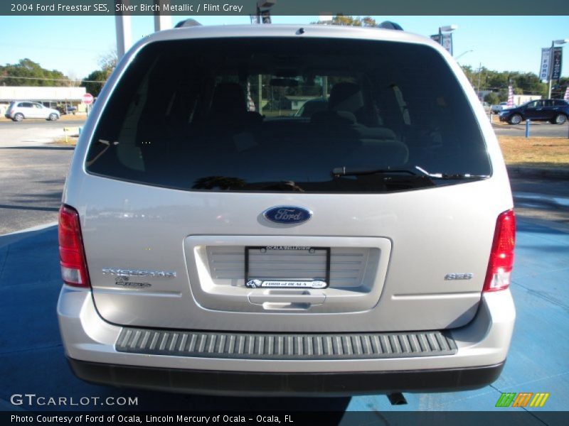 Silver Birch Metallic / Flint Grey 2004 Ford Freestar SES