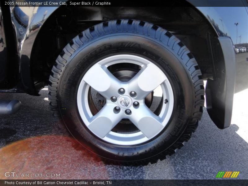 Super Black / Graphite 2005 Nissan Frontier LE Crew Cab