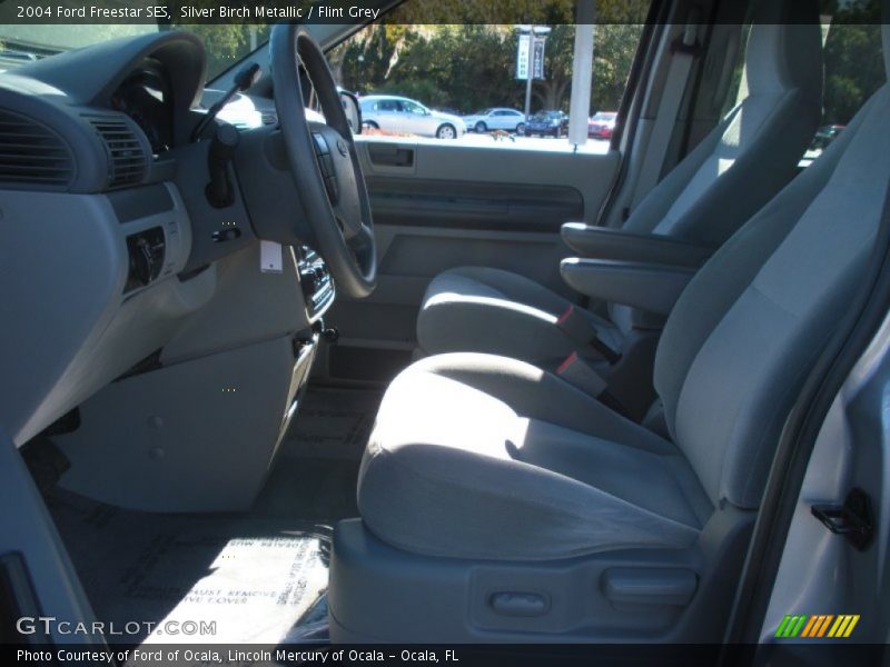 Silver Birch Metallic / Flint Grey 2004 Ford Freestar SES