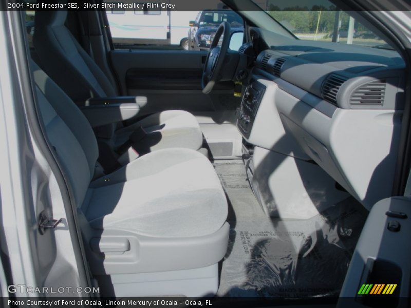 Silver Birch Metallic / Flint Grey 2004 Ford Freestar SES