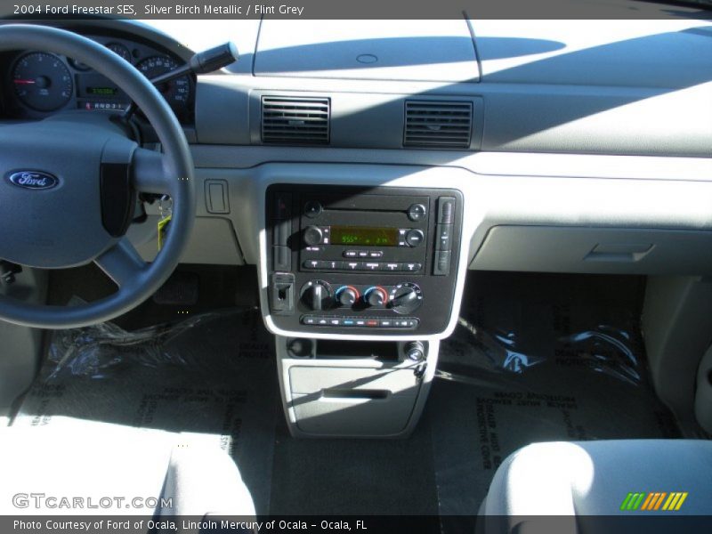 Silver Birch Metallic / Flint Grey 2004 Ford Freestar SES